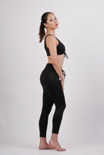Load image into Gallery viewer, Bare Essentials Leggings - Dusky Black
