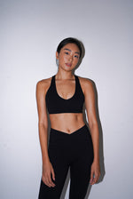 Load image into Gallery viewer, Self Care Sports Bra - Midnight Black
