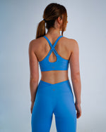Load image into Gallery viewer, Self Care Sports Bra - Baby Blue
